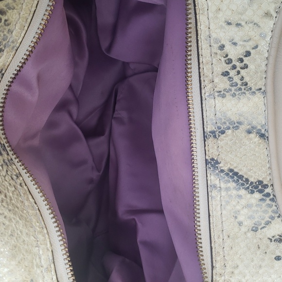 Coach Rare Madison Python Embossed Maggie Shoulder Bag - Picture 8 of 17